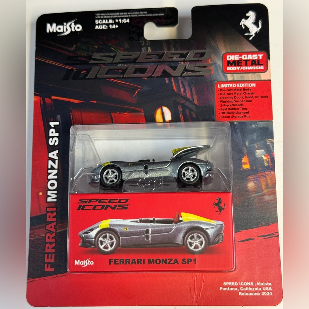Maisto SPEED ICONS FERRARI MONZA SP1